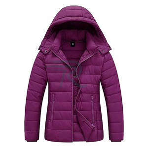 Chaqueta de Forro Polar Impermeable de Secado Rápido para Mujer con Capucha Desmontable de Pakistán - Product Image 2