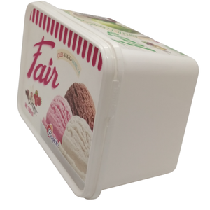 กล่องไอศกรีมทรงสี่เหลี่ยม PP เกรดอาหาร ขนาด 1500 มล. รุ่น DKK1503 (รองรับ IML) - Product Image 4