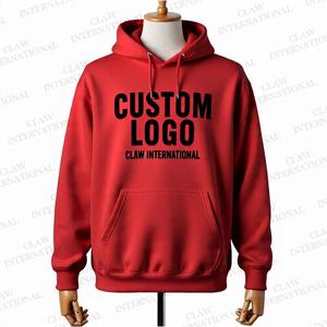 Vente en gros de sweat à capuche épais en coton Offre Spéciale pour homme coupe ample sweat à capuche avec logo personnalisé sweat à capuche en éponge française pour hommes - Product Image 2