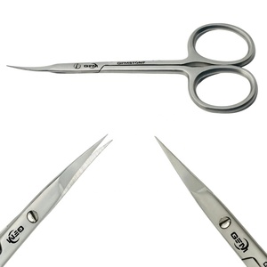 Ciseaux à cuticules professionnels de haute qualité en acier inoxydable, outil de manucure et pédicure à lame incurvée pour le soin des ongles - Product Image 3