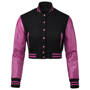 Activewear mujeres Varsity chaquetas transpirables nueva llegada famosa moda Top Trending Varsity chaquetas para mujeres - Product Image 4