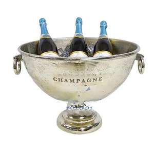 Copa de Champán de Aluminio en Forma de Trofeo, Elegante para Guardar Botellas, para Bar, Restaurante, Fiestas al Aire Libre - Product Image 1