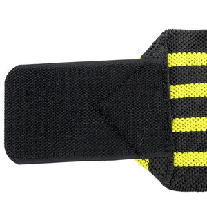 Muñequeras de levantamiento de pesas con cierre de gancho de bucle de pulgar Equipo de soporte de entrenamiento de gimnasio de neopreno para entrenamiento de peso muerto Seguridad física - Product Image 3