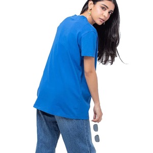 T-shirts lourds pour femmes décontractés de qualité supérieure T-shirt de créateur personnalisé pour les femmes T-shirt surdimensionné respirant 100% coton - Product Image 5