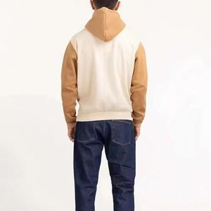 Sudaderas Casuales de Invierno para Hombre con Diseño de Logotipo Personalizado, Bolsillo Sólido Estampado y Tela Lisa Teñida, Forro Polar Antiarrugas - Product Image 2