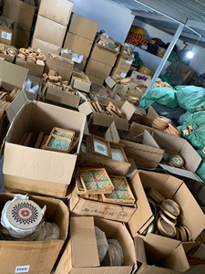 Bandeja de ratán elegante de alta calidad: decoración de lujo para el hogar, servicio único, regalo de almacenamiento-LOTO AZUL VIETNAM - Product Image 3