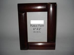 Luxurious Polished Wooden Photo <b>Frame</b> For Cherished <b>Memories</b> Bedroom Living Room Decor Unique Wide Molding - Product Image 6