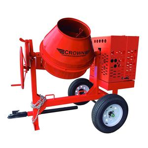 Mezcladora de Concreto Portátil, Mini Mezcladora de Concreto Móvil Pequeña de Diésel y Gasolina - Product Image 5