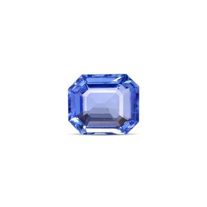 Zafiro Azul Natural de 4.12 Quilates, Gema Suelta con Corte Ovalado de 8mm de Altura, Forma de Estrella, Tratado Térmicamente para Joyería - Product Image 1