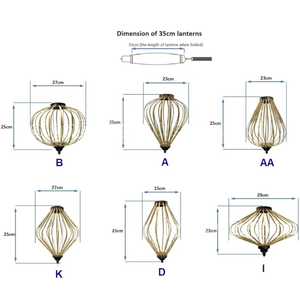 โคมไฟผ้าไหม hoi อันหนึ่งขายส่ง-คุณภาพสูงราคาถูกเหมาะสำหรับการซื้อจำนวนมากและการขายต่อธุรกิจ - Product Image 5