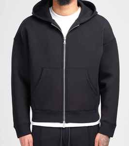 Latest Winter Sublimation Unisex New Design Quick Dry Breathable <b>Pocket</b> <b>Zip</b>-Up <b>Hoodie</b> for Men - Product Image 6