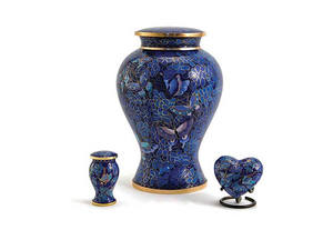 โกศโลหะเตาเผาล่าสุดสำหรับอุปกรณ์งานศพการออกแบบใหม่โกศโลหะแบบดั้งเดิมออกแบบที่ระลึกโลหะโกศที่มีคุณภาพพรีเมี่ยม - Product Image 5