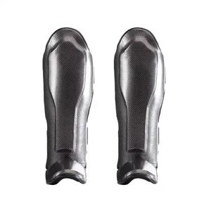 GAF Leather <b>Shin</b> Guards Custom Made Muay Thai Protective Gear Custom Logo Muay Thai <b>Shin</b> Guards Custom Boxing <b>Shin</b> <b>Pad</b> - Product Image 3