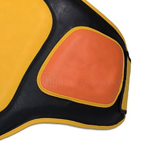 Protector Abdominal de Cuero PU de Alta Comodidad con Logotipo Personalizado, Suministro de Fábrica para Entrenamiento de Boxeo, MMA y Karate - Product Image 3