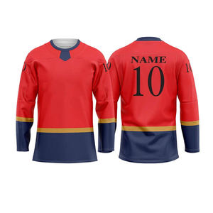 Vente chaude Bas Maillot De Hockey Sur Glace Avec Short Nouveau Style Formation Vêtements De Sport Équipe Porter Uniforme De Hockey Sur Glace - Product Image 5