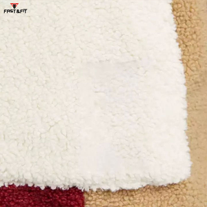 High Quality Custom Logo Oversized Spring Formal Camouflage Polar <b>Sherpa</b> <b>Fleece</b> Bomber Jacket for <b>Men</b> - Product Image 6