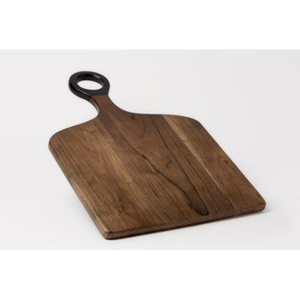 Tabla de cortar de madera marrón de diseñador antiguo Tabla de cortar de madera clásica para verduras Frutas Tabla de cortar carne - Product Image 3