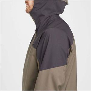 เสื้อแจ็คเก็ตซอฟต์เชลล์สำหรับผู้ชาย กันลม กันน้ำ ระบายอากาศได้ดี เป็นมิตรกับสิ่งแวดล้อม ลายปะติด ปักโลโก้ด้านหน้า ผ้าโพลีเอสเตอร์ 100% - Product Image 5