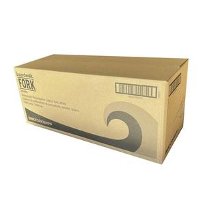 Boardwalk 7.09 Pulgadas Cubiertos Desechables de Plástico Polipropileno Blanco Resistente para Oficina o Fiestas, 1000 Unidades por Caja - Product Image 2