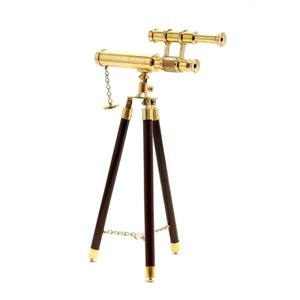 Soporte de Telescopio de Aluminio de 23 cm, Modelo Decorativo Náutico, Diseño Costero, Ligero, para Mesa, Artesanía Moderna - Product Image 3