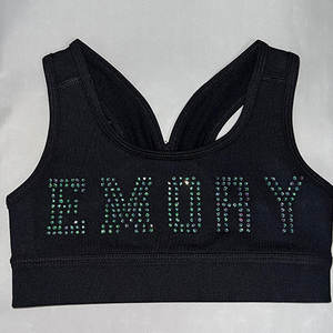 Soutien-gorge de sport fabriqué au Pakistan, confortable, en tissu flexible, idéal pour l'entraînement, les performances et les exercices. - Product Image 1