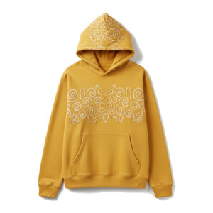 Sudaderas con capucha personalizadas para hombre, ropa informal, mezcla de algodón, sudadera con capucha bordada para hombre - Product Image 1