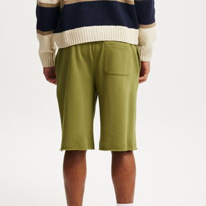 Nouveau arrivé article de vente chaude short vierge pour hommes 100% coton respirant personnalisé DTG imprimé logo grande taille homme survêtement - Product Image 4