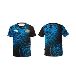 Ensemble de maillots de rugby sur mesure en gros, série personnalisée, respirant, grande taille, séchage rapide, polyester, vêtements de football de rugby unisexe - Product Image 5