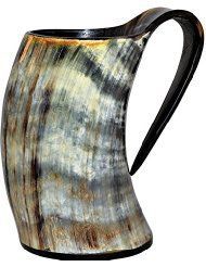TASSE DE CORNE À BOIRE DE VIKING POUR LA FÊTE DE HAUTE Qualité pour la tasse de Noël Tasse de corne personnalisée pour la maison, hôtel et restaurant - Product Image 4