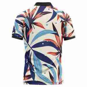 Alta calidad 100% algodón impresión personalizada bordado OEM logo liso en blanco hombres Polo camiseta Polo - Product Image 3