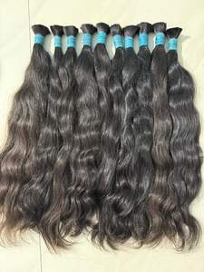 Extensions de cheveux indiens vierges Remy naturels non transformés à 100% tissage doux meilleure qualité sans enchevêtrement sans perte de cheveux - Product Image 5