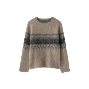 Suéteres Casuales de Otoño para Mujer, Estilo Europeo y Americano Vintage, Elegantes, Simples, Estampados, Tejidos, de Manga Larga, 100% Poliéster - Product Image 1