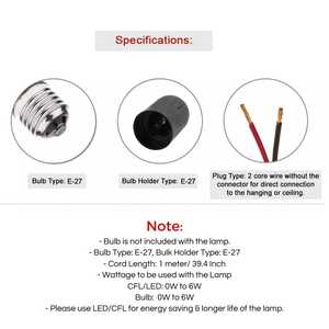 Lámpara colgante cónica ecológica de 9,6 pulgadas para decoración del hogar para la función colgante de Diwali - Product Image 5