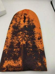 หมวกไหมพรมถักมือแบบเต็มหน้าสำหรับเล่นสกี ขี่จักรยาน ฤดูหนาว อุ่นสบาย 100% ขนสัตว์  แบบยูนิเซ็กซ์ ปรับขนาดได้ - Product Image 4