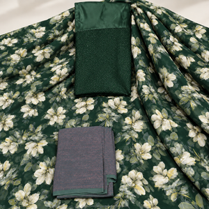 Tela Dirac Somalí 100% Seda, Tejido Decorativo con Rayas para Coser Vestidos Elegantes para Mujeres, Prendas Tradicionales para Ocasiones Especiales - Product Image 1