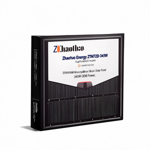 Panneau solaire monocristallin en silicium Zhaotuo Energy ZTM72D-345W 345W OEM Power - Product Image 2