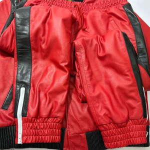 Costume en cuir pour homme de qualité supérieure, ensembles 100% coton pour le jogging, respirant, logo personnalisé, vêtements décontractés au meilleur prix - Product Image 3