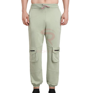 Nueva llegada de los hombres casuales de cintura media pantalones de chándal ligero recto bajo MOQ desgaste al aire libre colores personalizados gran oferta fabricante - Product Image 2