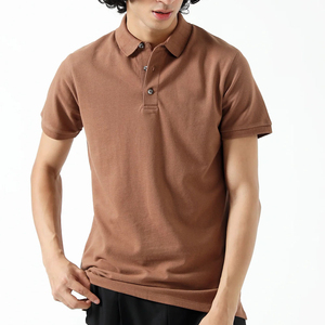 Camisas Polo de Moda Masculina 100% Algodón, Nuevo Diseño con Logotipo Personalizado, Color Sólido, Tejido Transpirable, Gran Venta - Product Image 5