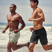 Shorts de Playa de Secado Rápido para Hombre, Talla Grande, con Estampado, Impermeables, Antibacterianos y Anti-UV