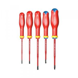 Jeu de tournevis isolés Facom Protwist Slim 1000V, 5 pièces - Product Image 1