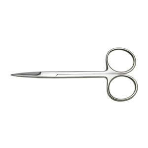 กรรไกรผ่าตัดเนื้อเยื่อเหงือกแบบตรง คุณภาพสูง ขนาด 11.5 ซม. ใช้แรงมือ รุ่นใหม่ - ผลิตตามสั่ง - Product Image 1