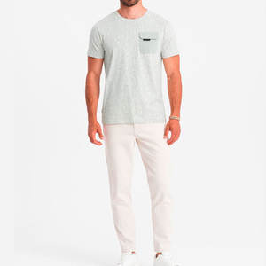 เสื้อยืดลำลองสไตล์ใหม่ล่าสุดสำหรับผู้ชาย ชุดเซ็ตฤดูร้อน ระบายอากาศได้ดีและไม่ยับ ปรับแต่งได้เต็มที่ ราคาสมเหตุสมผล - Product Image 2