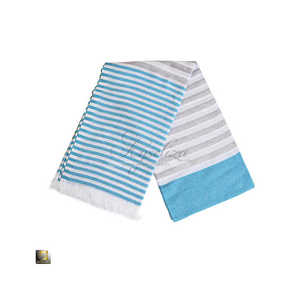 Serviette de bain légère et compacte Ayseliza Premium en coton imprimé turc pour enfants, idéale pour le yoga, la piscine, le spa, le hammam, la plage et la gym - Product Image 3