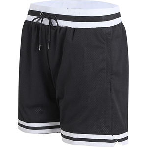 <b>Men's</b> Breathable TBF-071 Basketball <b>Shorts</b> Moisture-Wicking UV Protection Quick-Dry Elastic Waist Gym Sports Wear <b>Zip</b> Pockets - Product Image 6