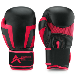 Guantes de boxeo de cuero con logotipo personalizado Equipo de entrenamiento de lucha personalizado para artes marciales y combate de MMA - Product Image 5