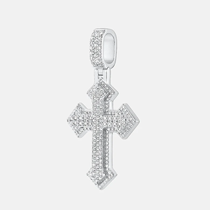 Pendentif Hip Hop pour homme en alliage plaqué or, personnalisé, de qualité supérieure, serti de diamants - Product Image 4