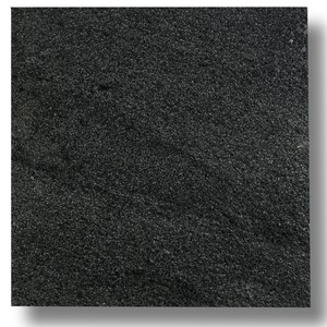 Dalles volcaniques modernes en pierre de lave naturelle noire - Revêtement de sol et de mur extérieur avec finition polie - Product Image 3