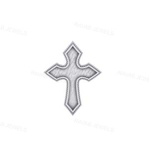 2025 exportation qualité croix chrétien personnalisable charme Fine luxe Style Simple colliers personnalisable bijoux en argent Sterling - Product Image 4