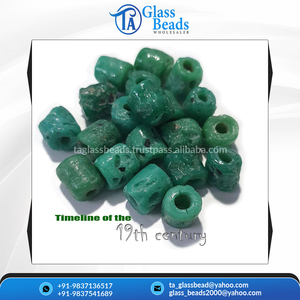 India Origin Manufacturer Widely Selling African Trade Old Shape Glass <b>Beads</b> for DIY Jewelry Making at Best Market Price - Product Image 5